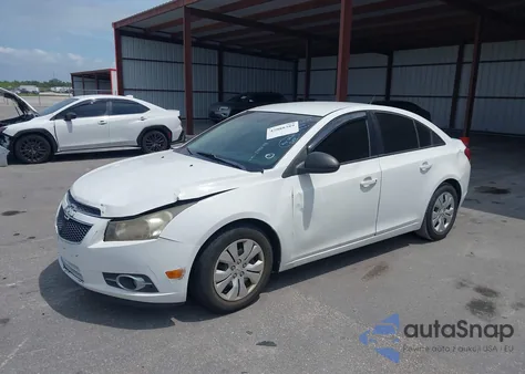 2013 Chevrolet Cruze Ls Auto из США, поврежденный, VIN 1G1PA5SH4D7298148